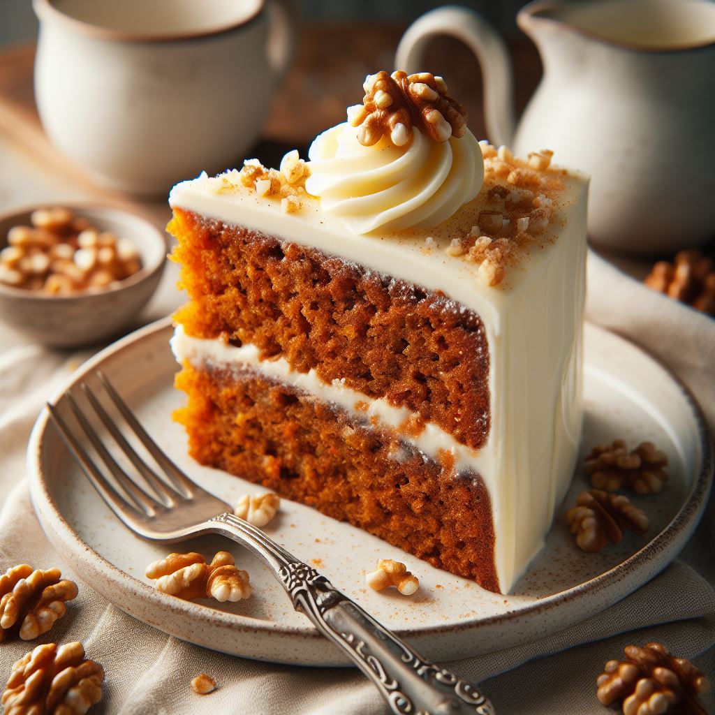 bolo de cenoura fofinho para você fazer um belo café da manhã ou da tarde !